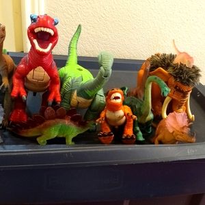 Lot of Varieties of Inmaginext Dinosaurs Figures